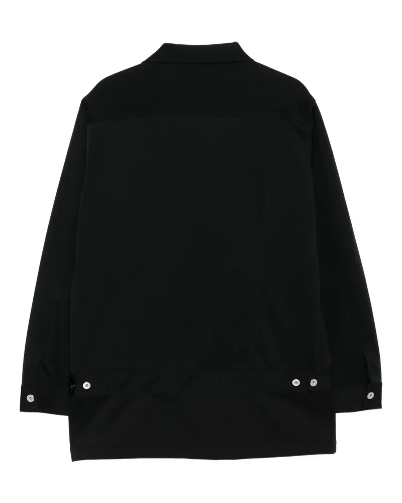 Comme des Garçons collared jacket - Schwarz Schwarz