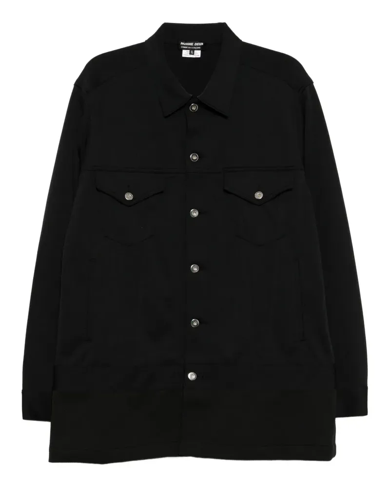 Comme des Garçons Jacke mit Kragen - Schwarz Schwarz