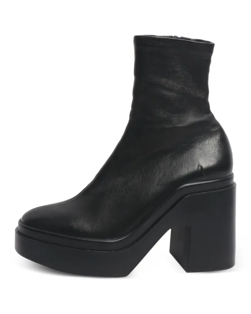 Robert Clergerie Nina Stiefeletten mit Plateau - Schwarz Schwarz