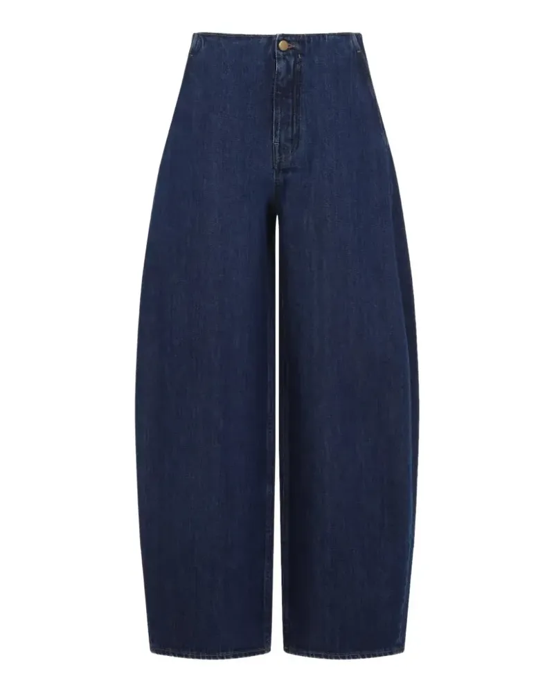 Jil Sander Jeans mit abgerundetem Bein - Blau Blau