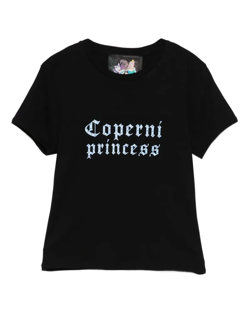 COPERNI lettering-print T-shirt - Schwarz Schwarz