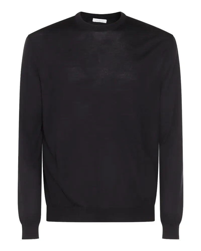 Malo Pullover mit rundem Ausschnitt - Schwarz Schwarz