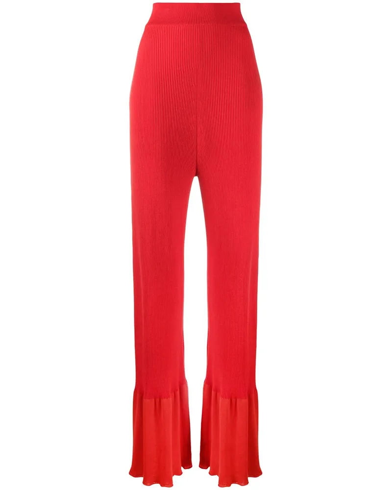 Stella McCartney Gestrickte Hose - Rot Rot