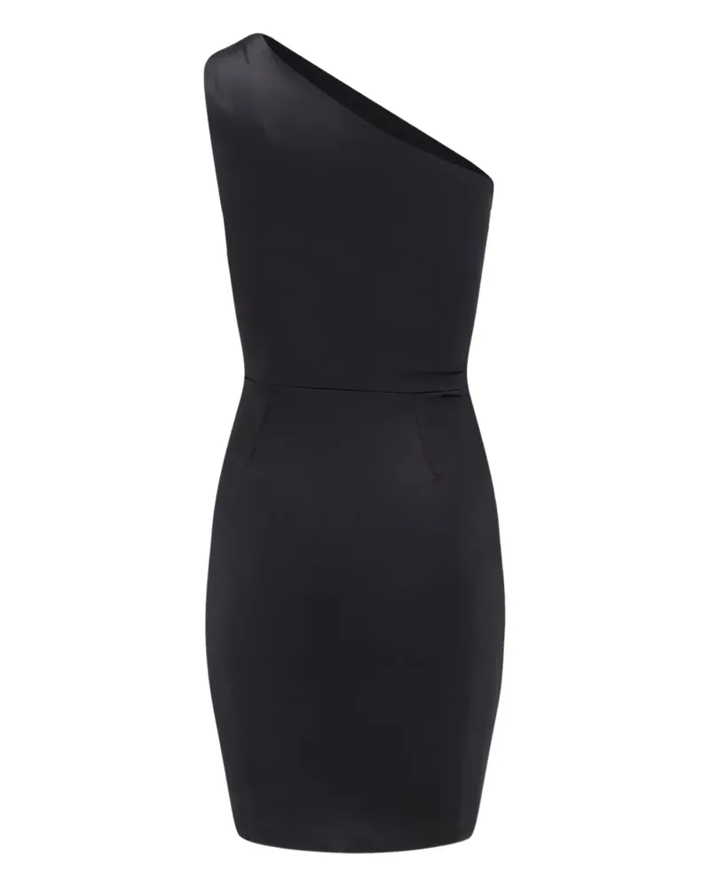 Chiara Boni one-shoulder draped mini dress - Schwarz Schwarz