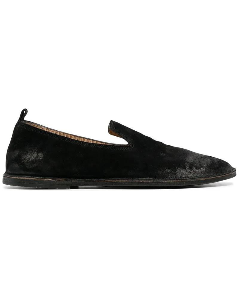Marsèll Loafer aus Wildleder - Schwarz Schwarz