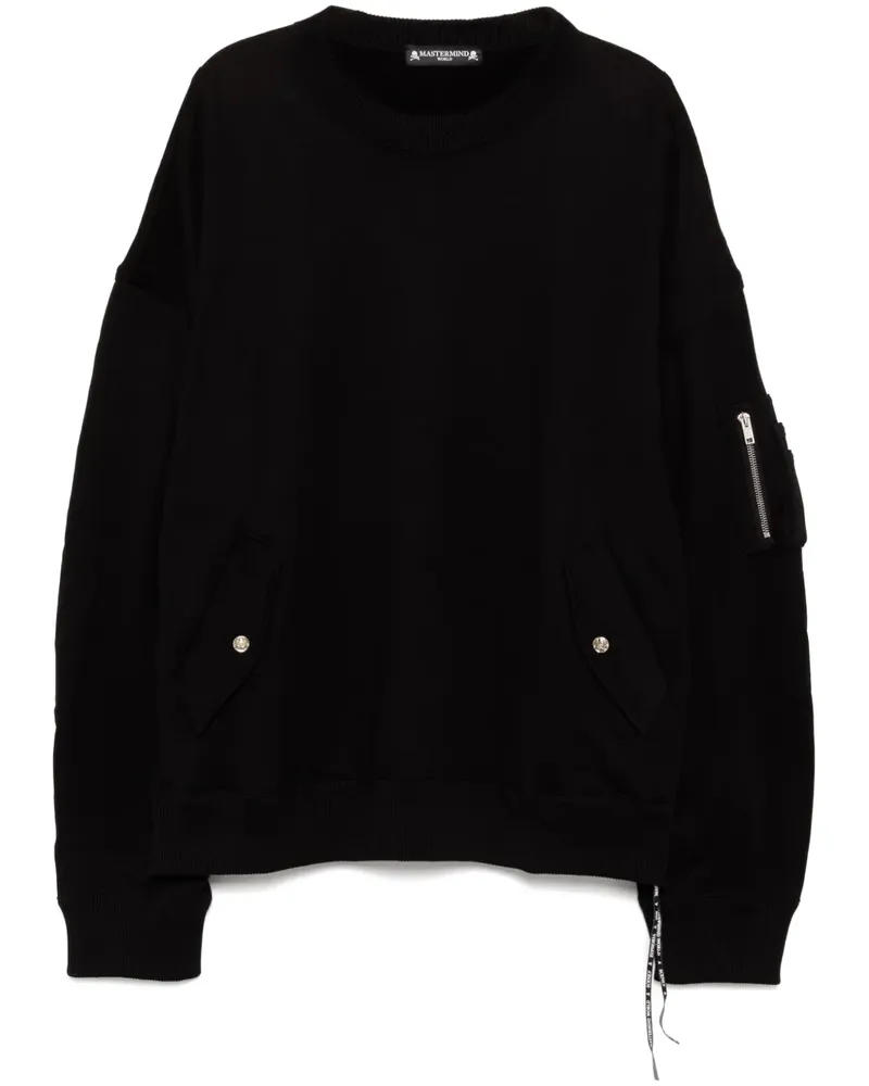Mastermind World Sweatshirt mit Rundhalsausschnitt - Schwarz Schwarz
