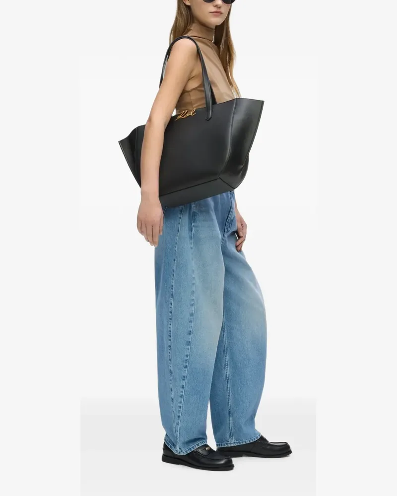 Karl Lagerfeld K/Signature medium tote bag - Schwarz Schwarz