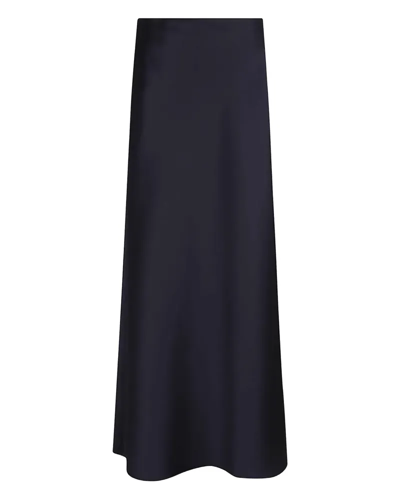 Alberta Ferretti Maxikleid aus Satin - Blau Blau
