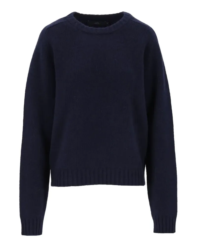 arch4 Grob gestrickter Limerick Pullover - Blau Blau