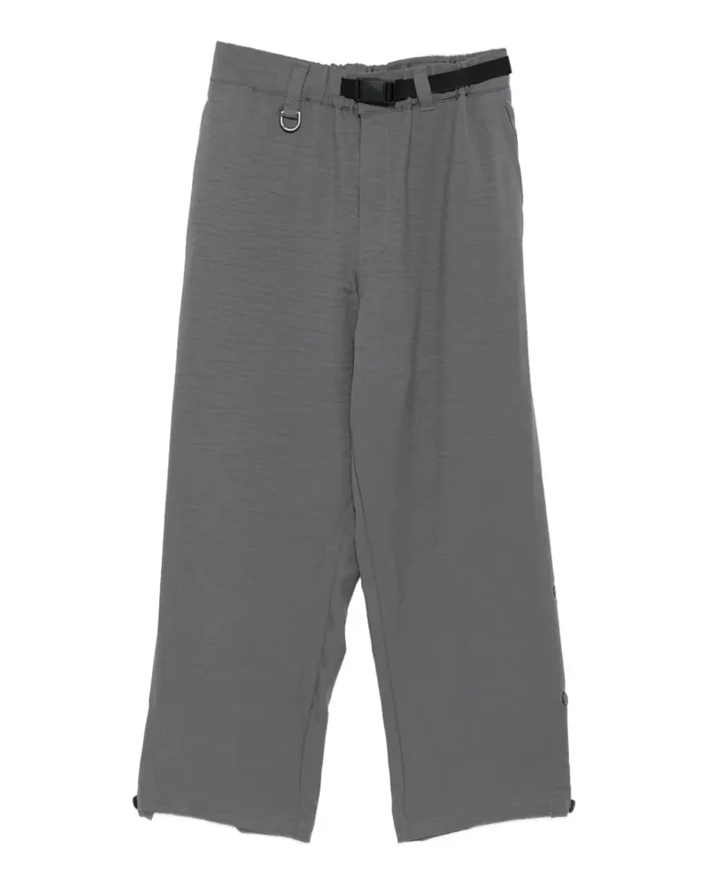 Y-3 Sport Uniform Adaptive snap-buttoned trousers - Grau Grau
