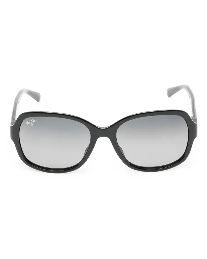 Maui Jim Hiluhilu Sonnenbrille - Schwarz Schwarz