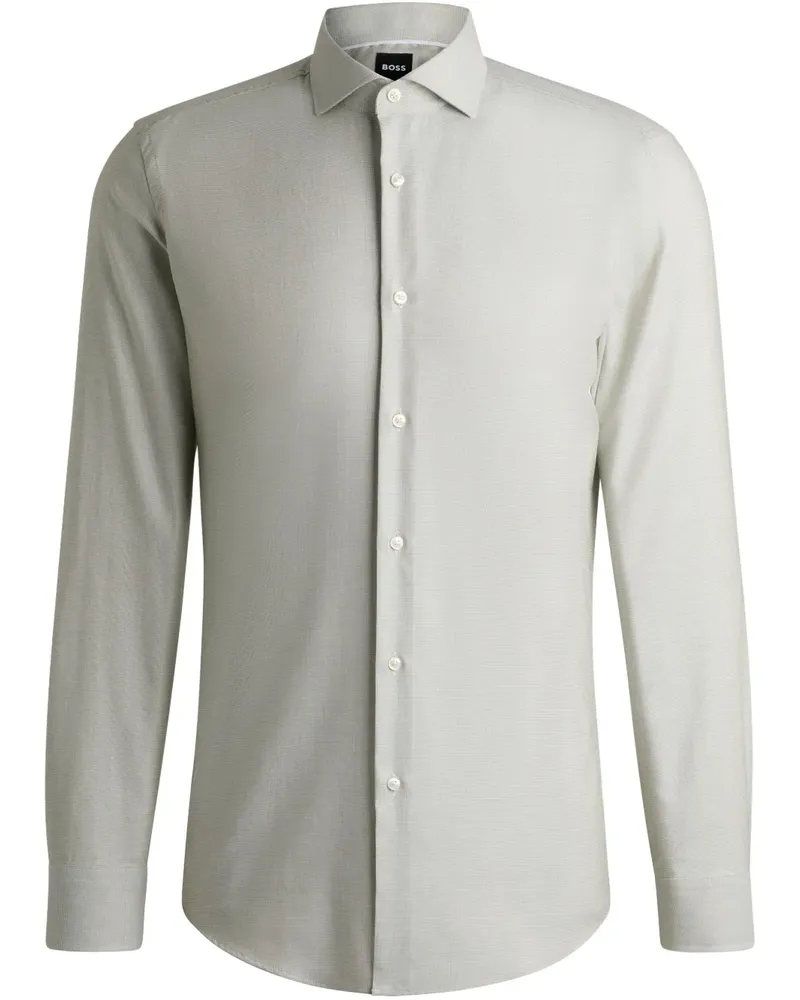 HUGO BOSS Klassisches Hemd - Grau Grau