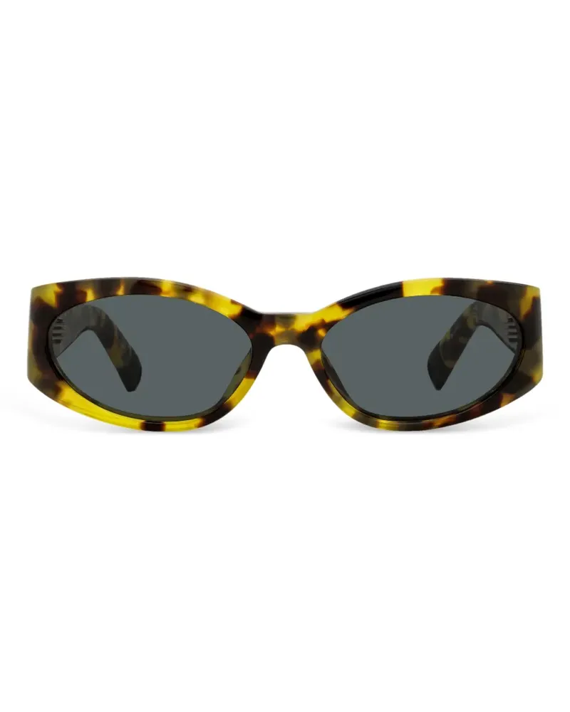 Jacquemus Ovalo Sonnenbrille - Braun Braun