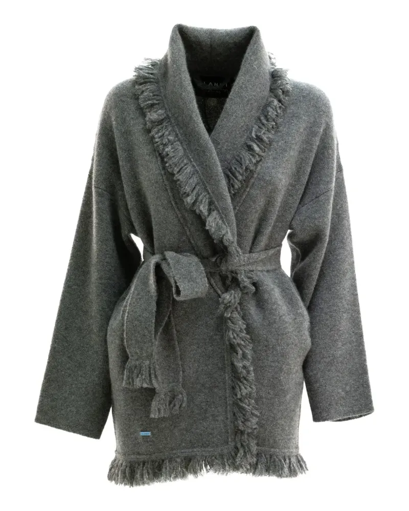Alanui Cardigan mit Fransen - Grau Grau