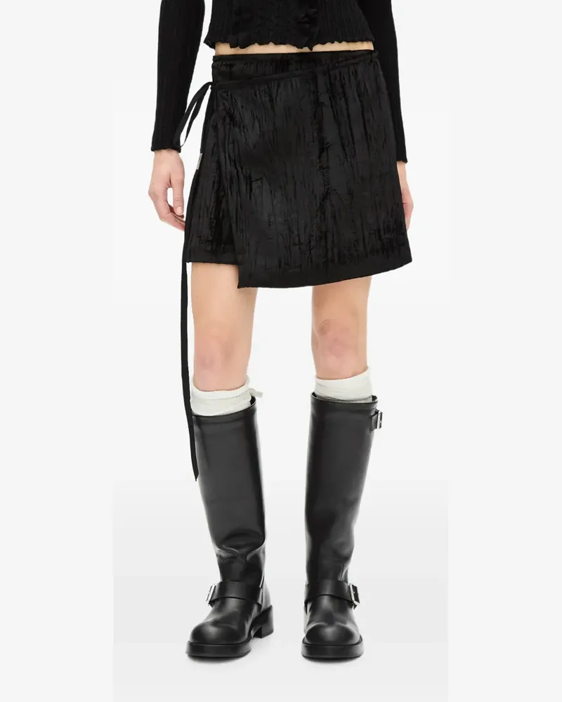 Ann Demeulemeester Jolien midi skirt - Schwarz Schwarz