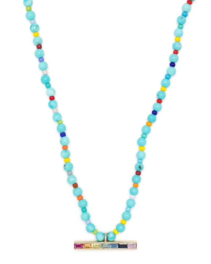 Luis Morais 14kt Gelbgoldhalskette mit Diamanten Gold