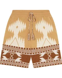 Alanui Icon Piquet Bermudas Nude