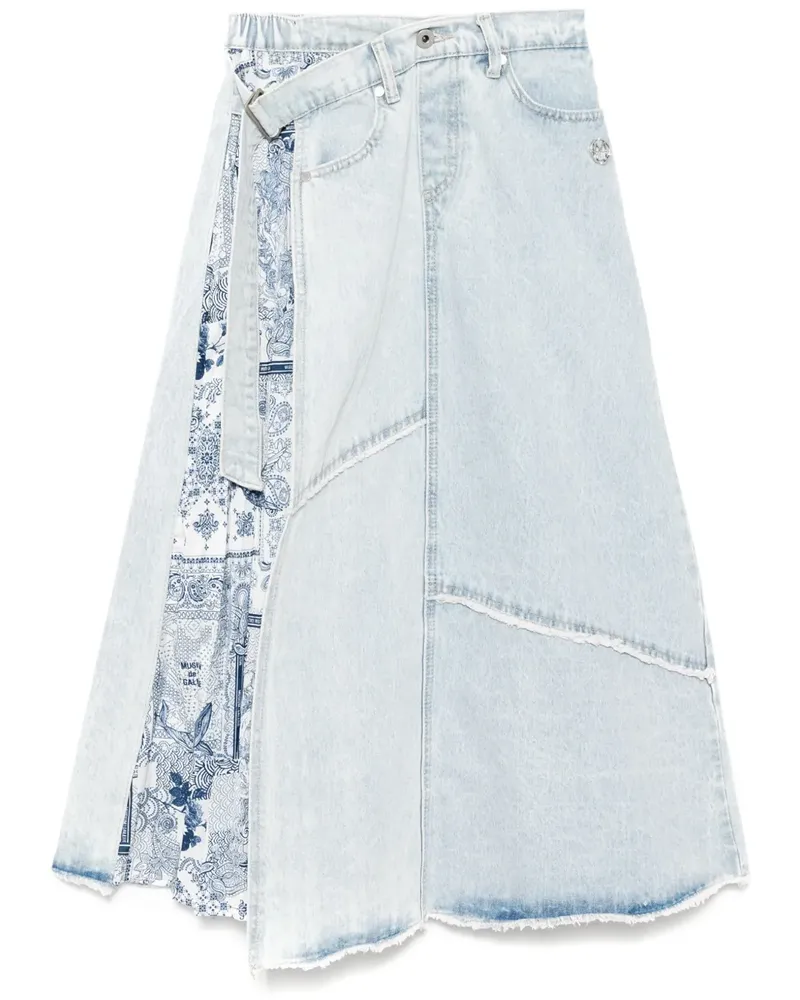 Musium Div. Rock mit verstellbarer Taille - Blau Blau