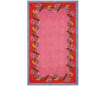 Indonesische Decke 110cm x 180cm - Rosa