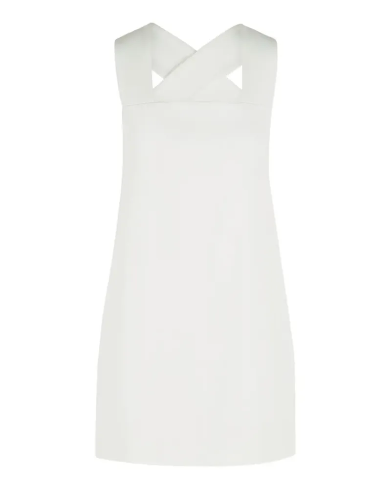KHAITE Minikleid mit eckigem Ausschnitt - Weiß Weiß