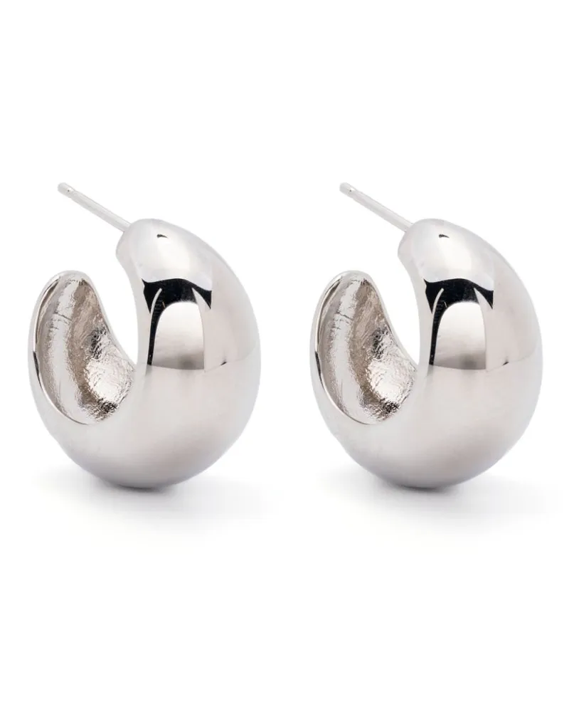 Isabel Marant Shiny Crescent Creolen - Silber Silber