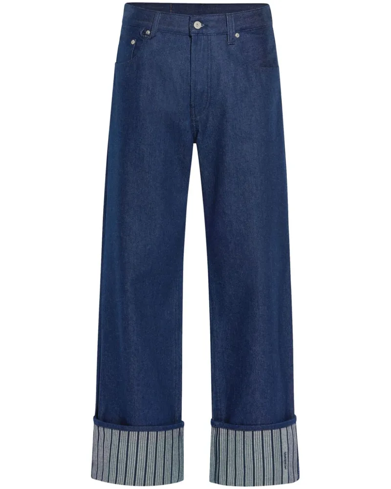 Jacquemus Große Le de-Nîmes Jeans - Blau Blau