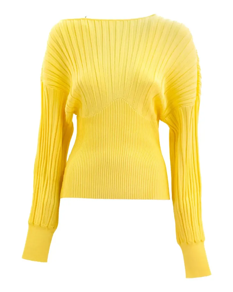 Balmain ribbed sweater - Gelb Gelb