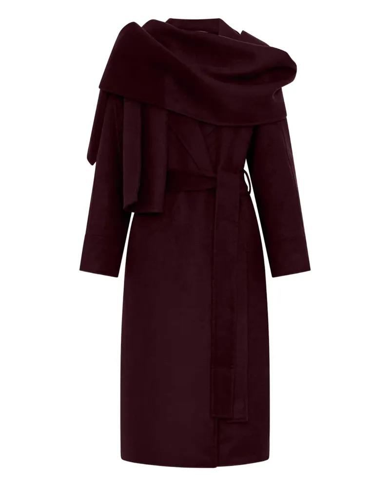 NICHOLAS Candice Mantel mit Gürtel - Rot Rot