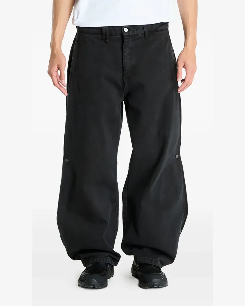 ACW* Hose mit Knöpfen - Schwarz Schwarz