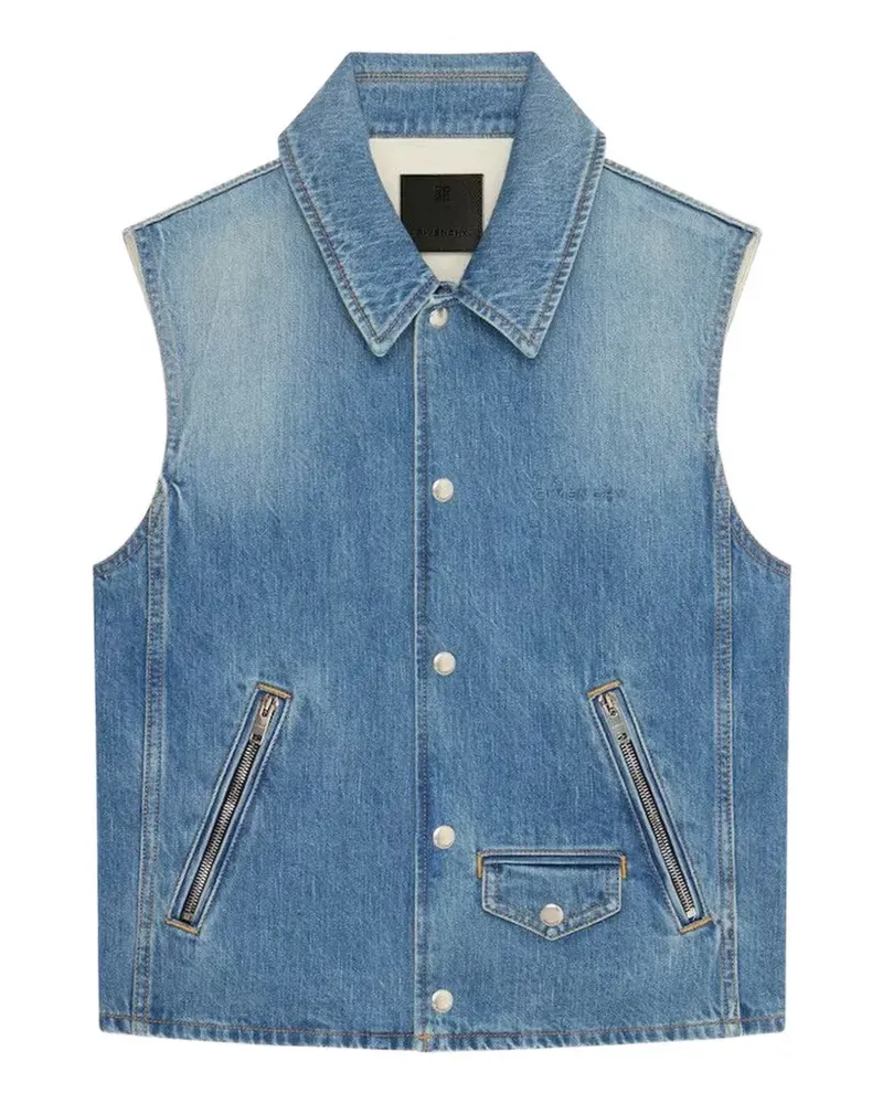 Givenchy sleeveless waistcoat - Blau Blau