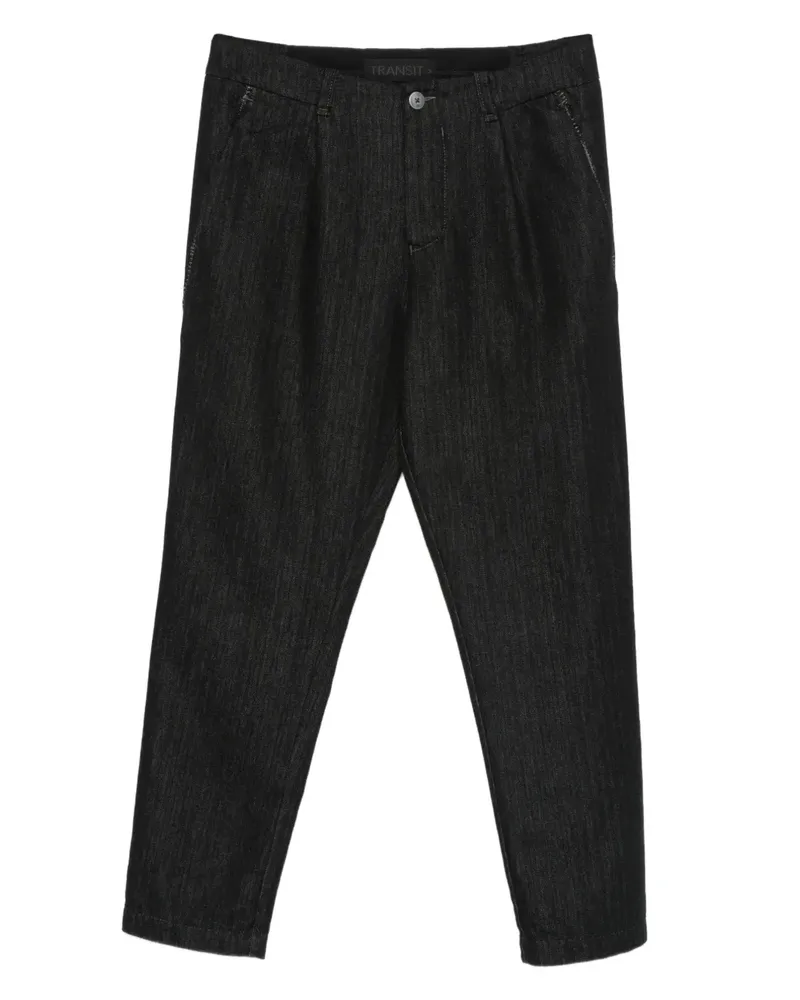 TRANSIT Hose aus Baumwolle - Schwarz Schwarz