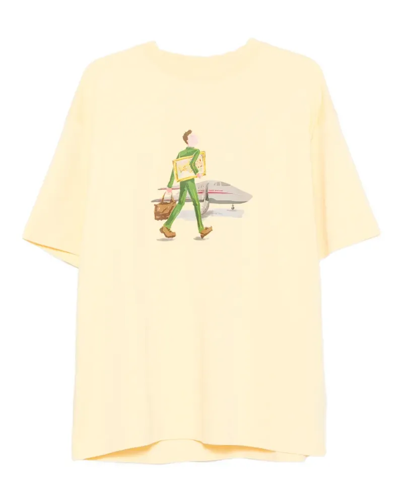 Drôle de Monsieur L'Homme Au Tableau T-shirt - Gelb Gelb