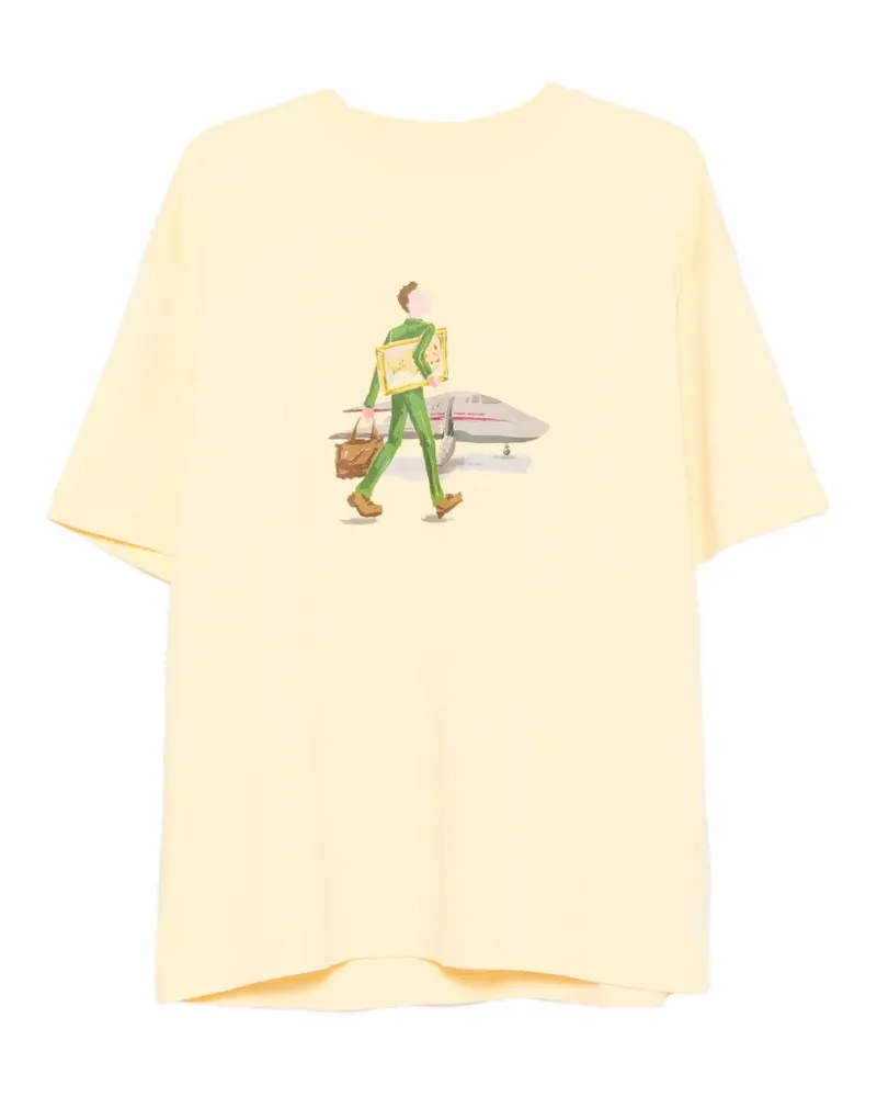 Drôle de Monsieur L'Homme au Tableau T-Shirt - Gelb Gelb