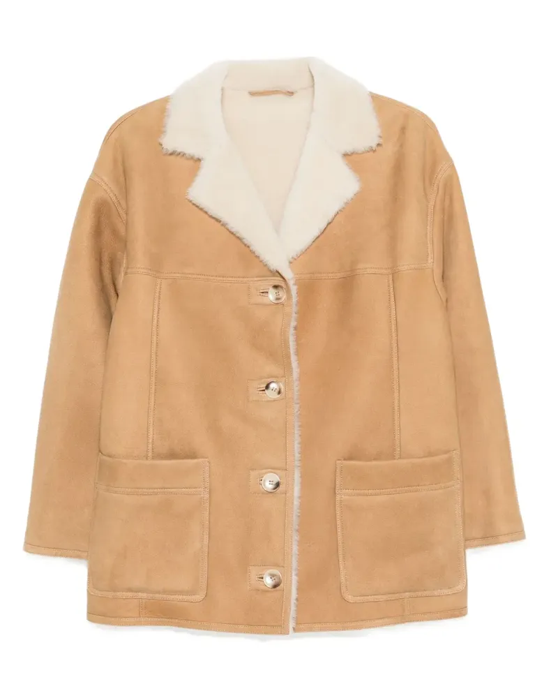 Simonetta Ravizza Jacke aus Wildleder - Nude Nude