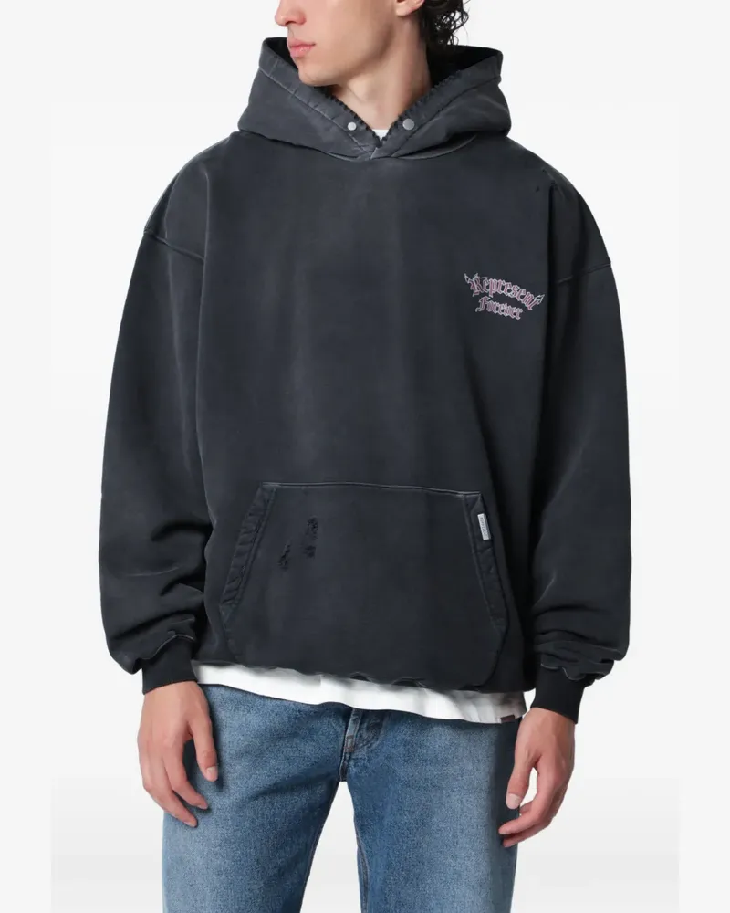 REPRESENT Duality Hoodie - Schwarz Schwarz