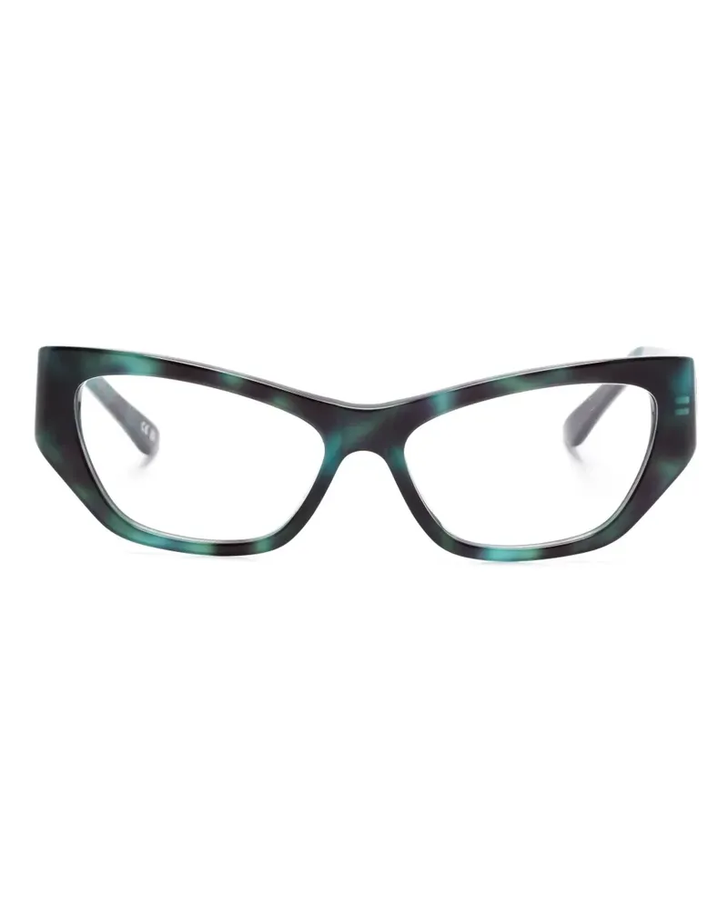 Balenciaga Cat-Eye-Brille - Grün Grün