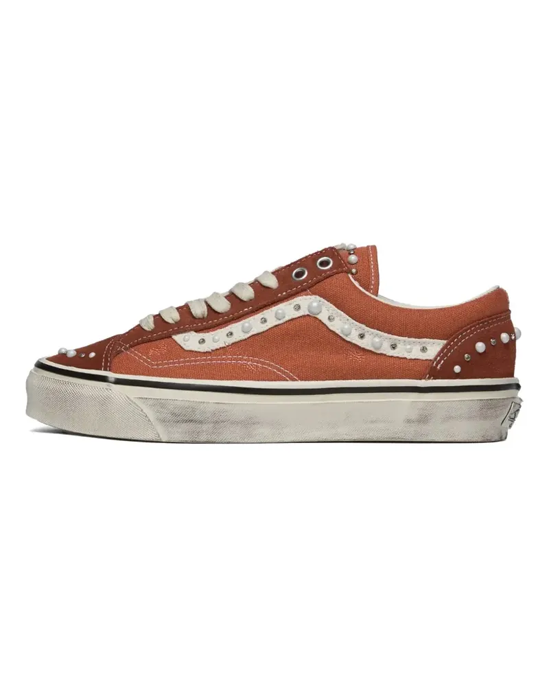 Vans Old Skool 36 pearl-embellished sneakers - Orange Orange