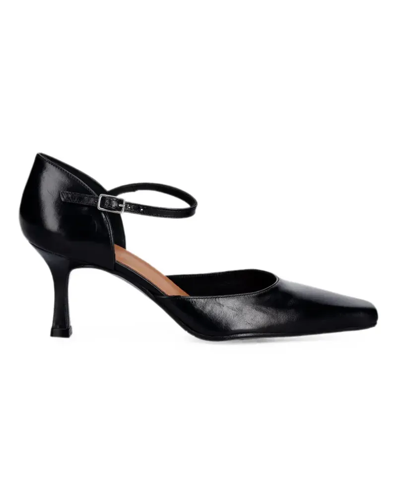 Billi Bi Pumps mit eckiger Kappe - Schwarz Schwarz