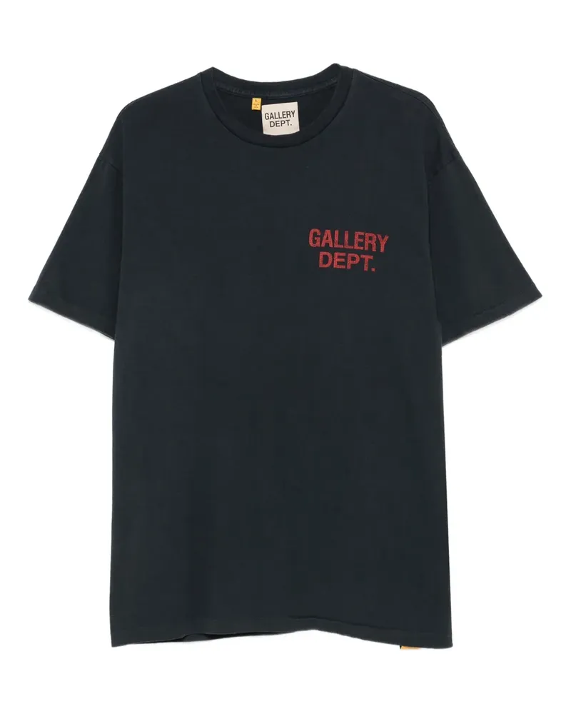 GALLERY DEPT. T-Shirt mit Logo-Print - Schwarz Schwarz
