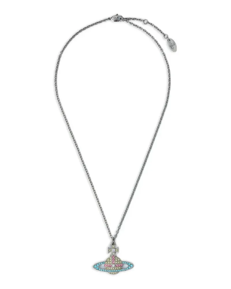 Vivienne Westwood orb pendant necklace - Silber Silber