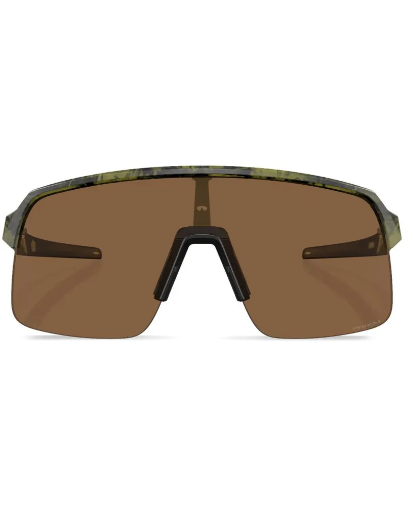 Oakley Sutro Lie Chrysalis Sonnenbrille mit Shield-Gestell - Grün Grün
