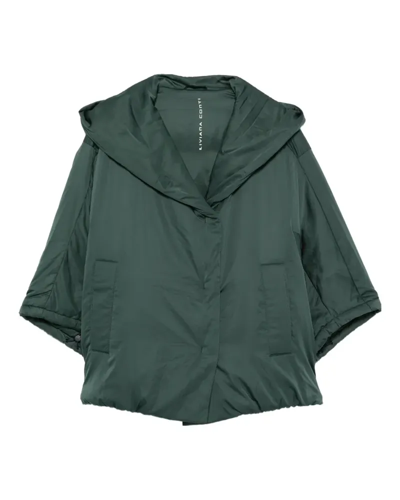 Liviana Conti hooded padded jacket - Grün Grün