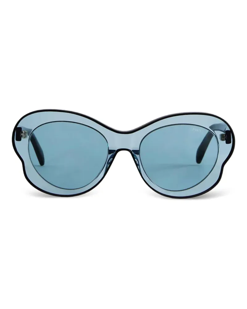 Emilio Pucci Sonnenbrille im Butterfly-Design - Blau Blau