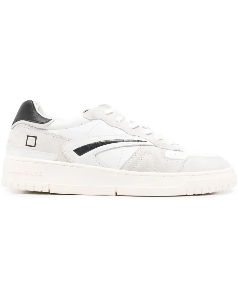 D.A.T.E. Torneo panelled sneakers - Weiß Weiß