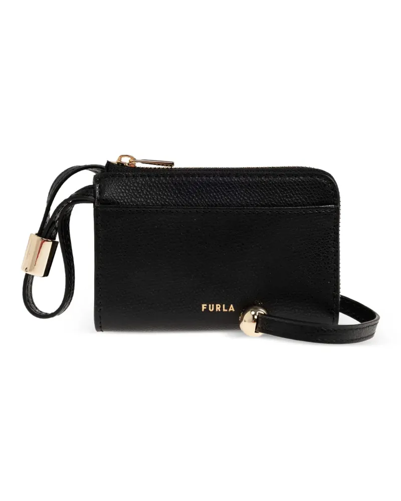 Furla Laura Medium logo-plaque wallet - Schwarz Schwarz