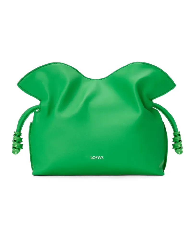 Loewe Mini Coil Flamenco Schultertasche - Grün Grün