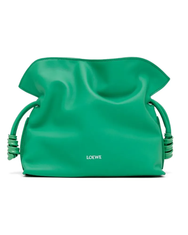 Loewe mini Coil Flamenco shoulder bag - Grün Grün