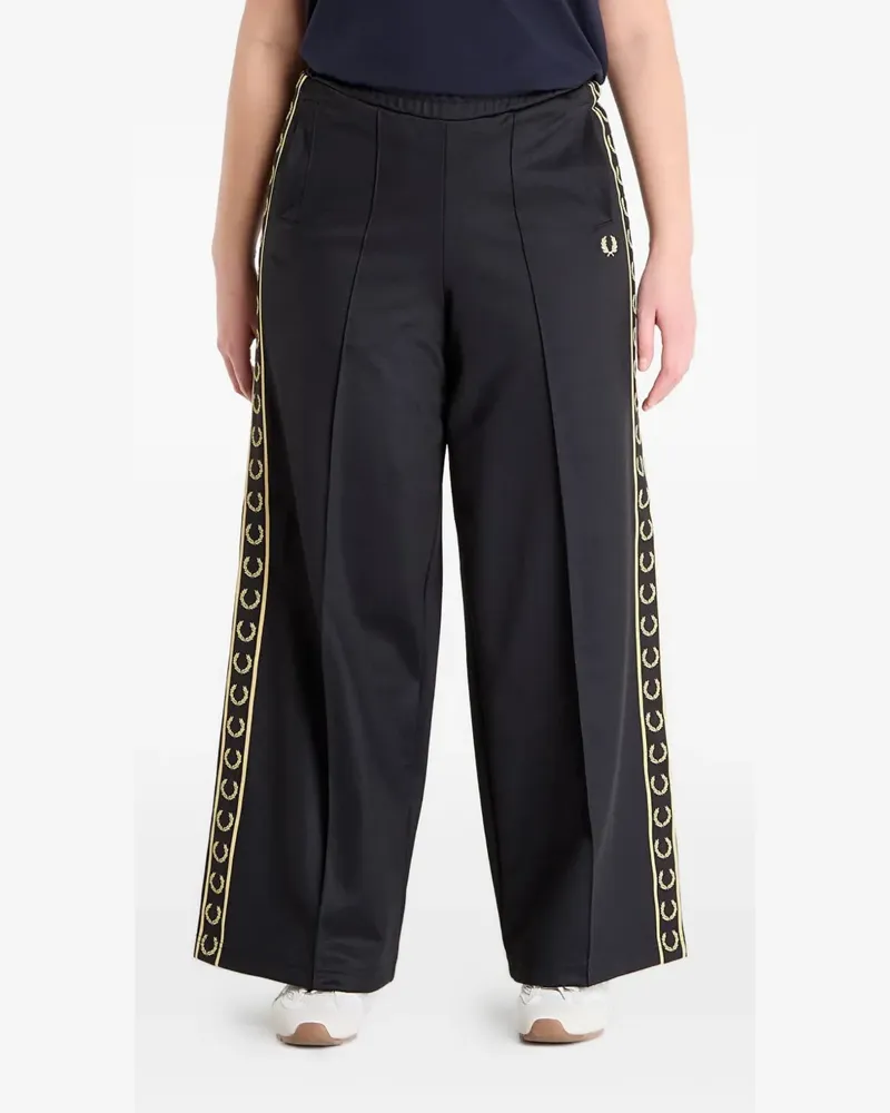 Fred Perry Taped track pants - Schwarz Schwarz