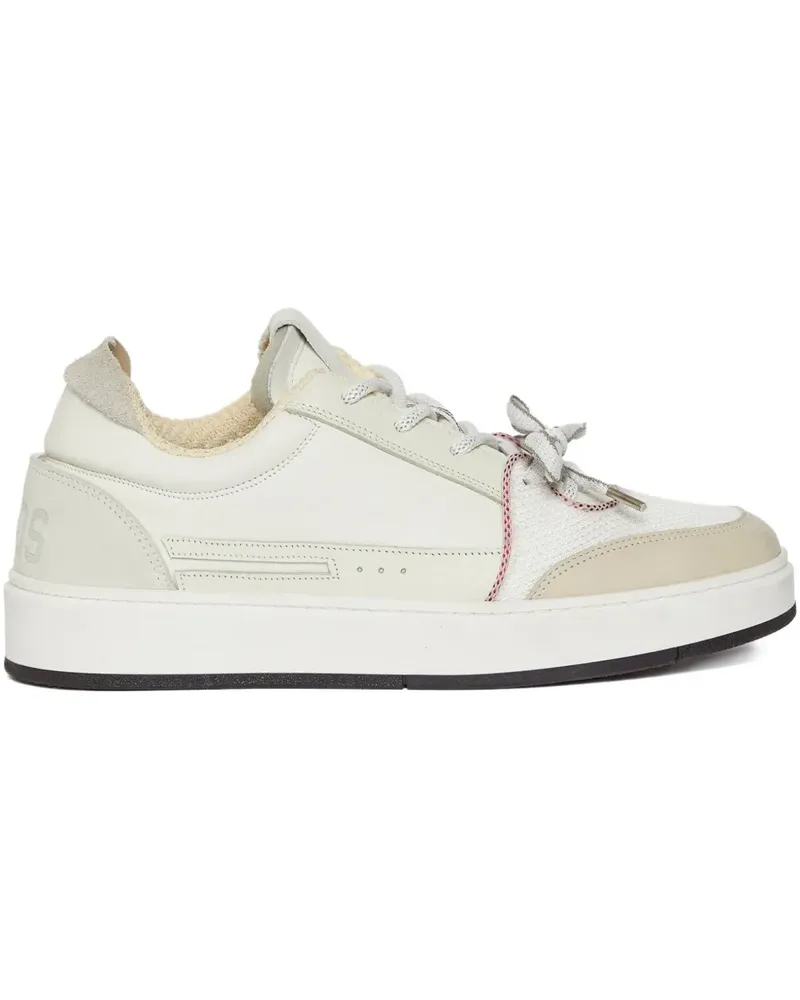 GCDS Bucket Bow Sneakers - Weiß Weiß