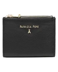 Patrizia Pepe Portemonnaie mit Logo Schwarz